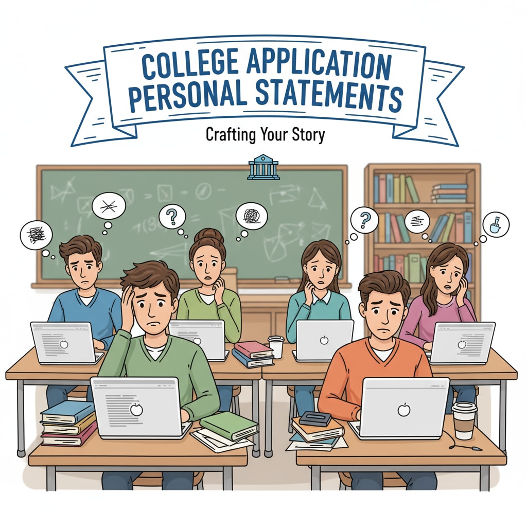 Students worried about their college application personal statements being flagged as AI-generated