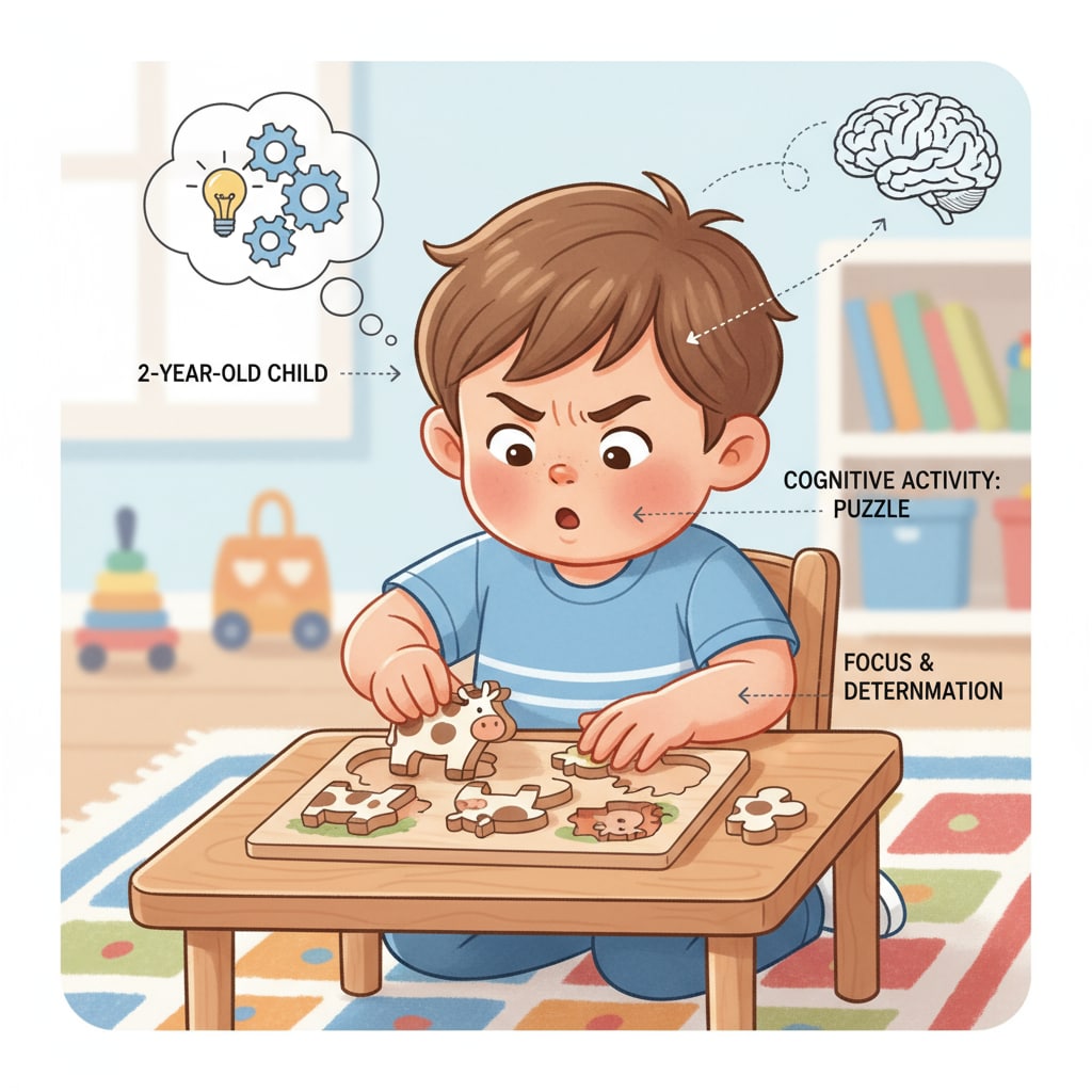 A twice-exceptional child engaged in a cognitive activity during the process of school transition