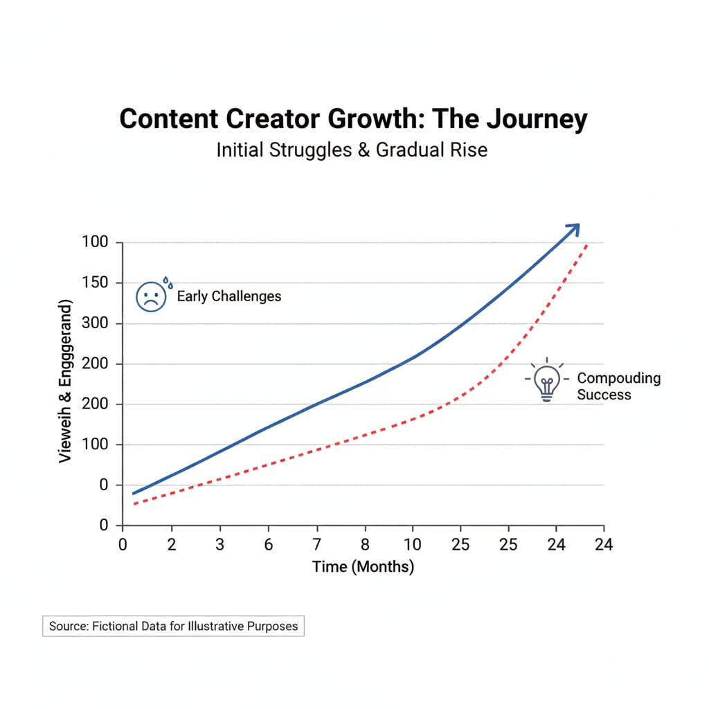 Growth challenges of a new content creator in the field related to career transition from physical therapy