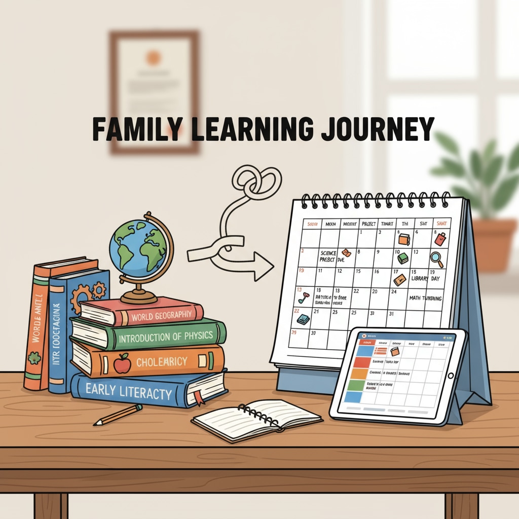 Academic resources and schedule in family education