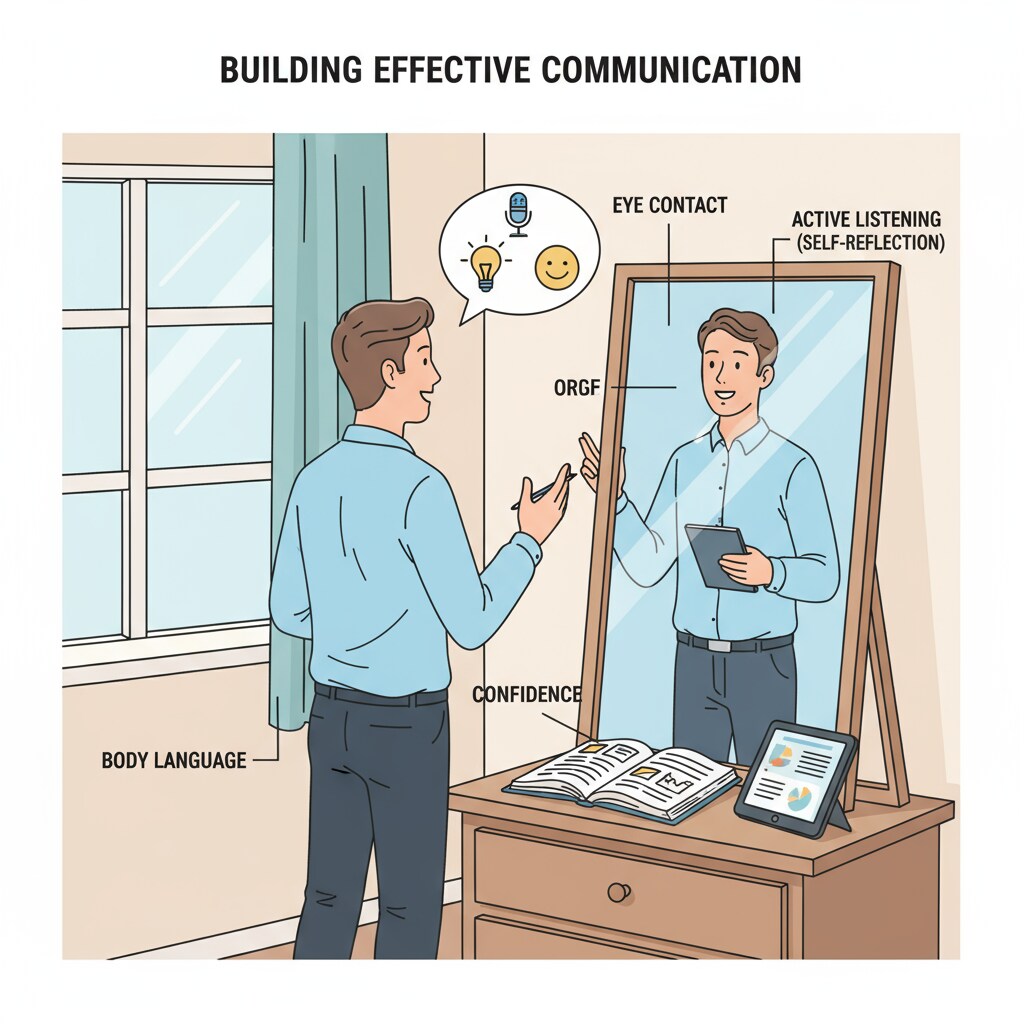 A person practicing communication skills for teacher interview preparation in a short time.