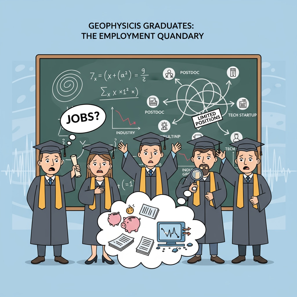 Geophysics graduates facing employment dilemma