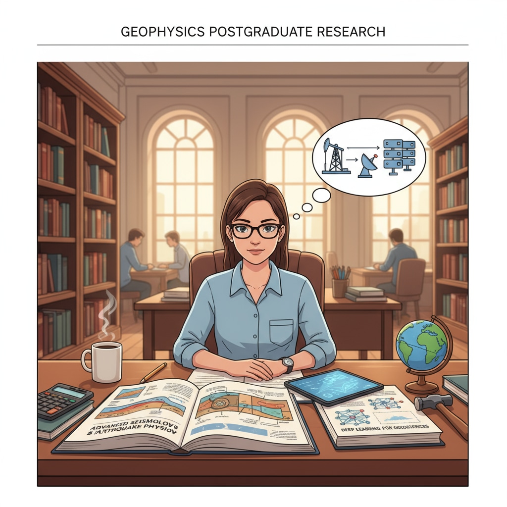 Geophysics graduate studying for second master's