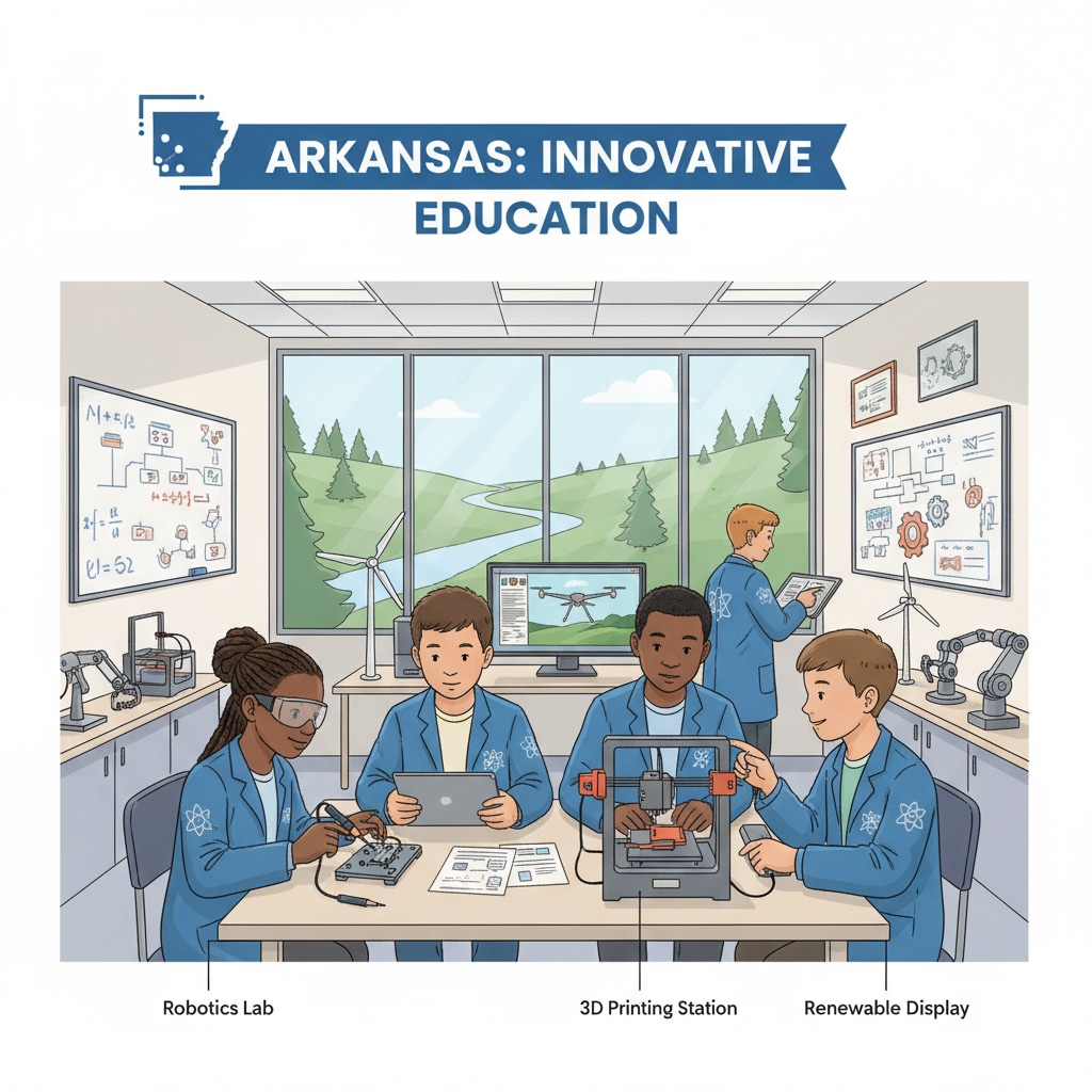 STEM innovation in Arkansas K12 education evaluation