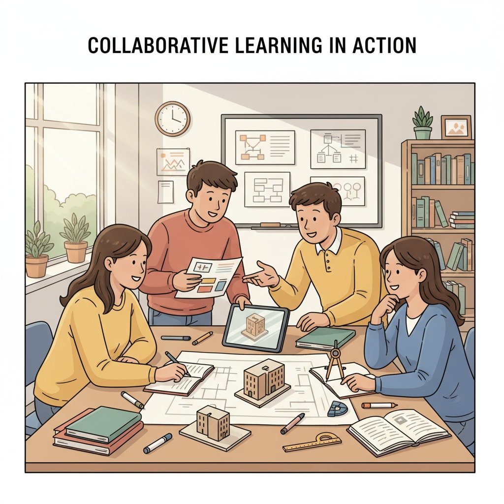 Group learning in a classroom setting to enhance learning outcomes