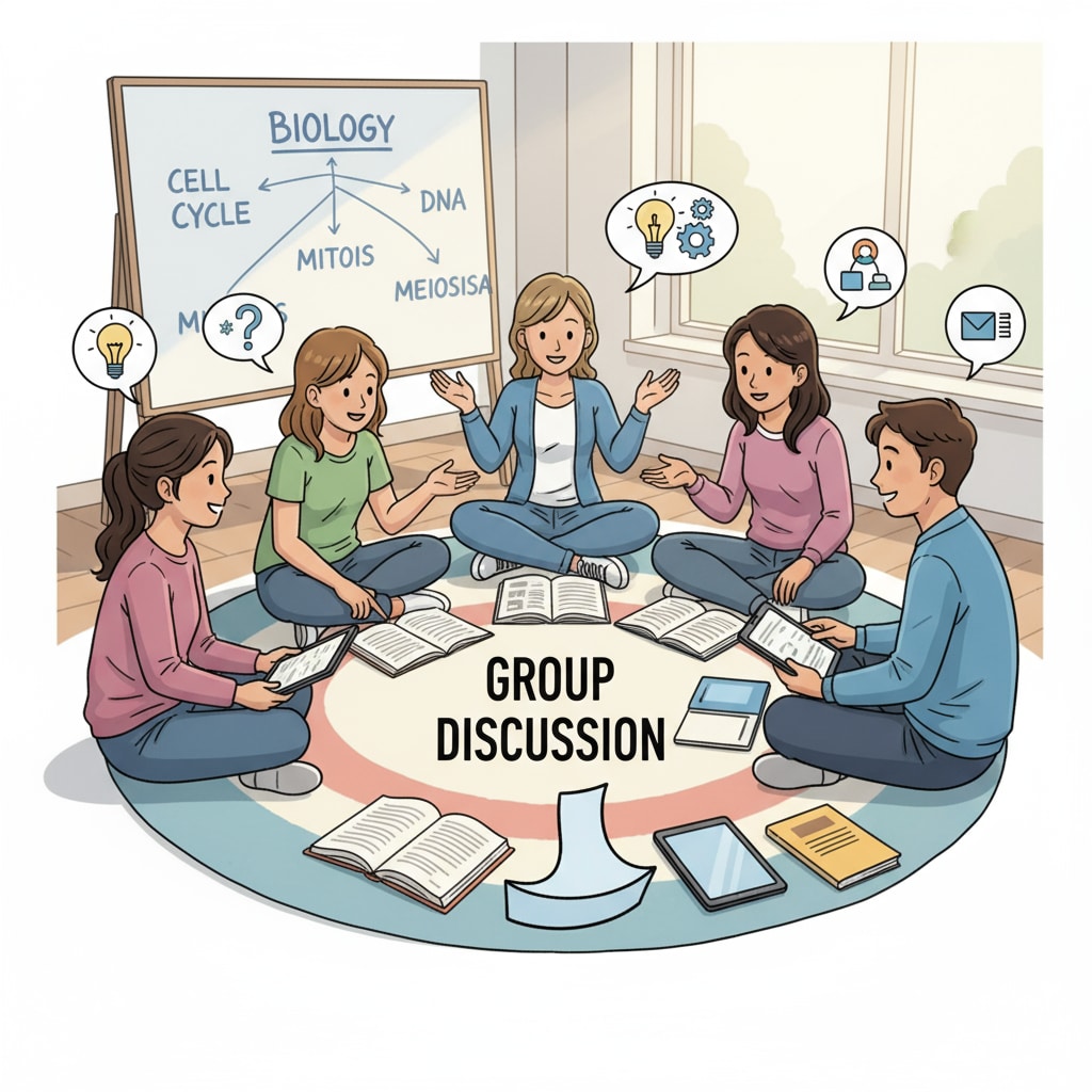 Students engaged in group discussion for better learning effects