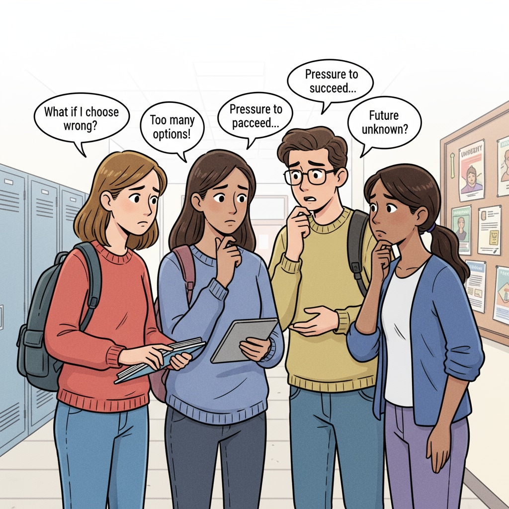 Students under the influence of herd mentality while making educational decisions related to their life goals