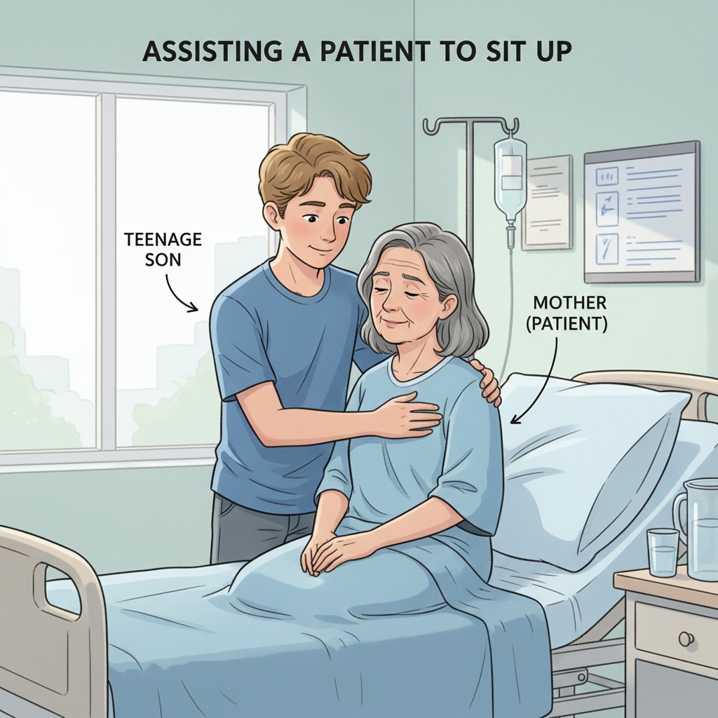 A teenager fulfilling family responsibilities while dealing with academic pressure and emotional turmoil