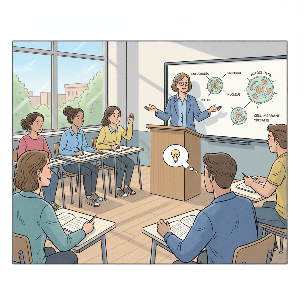 Students in a morning class related to university timetables, class shifts, and daily routine choices