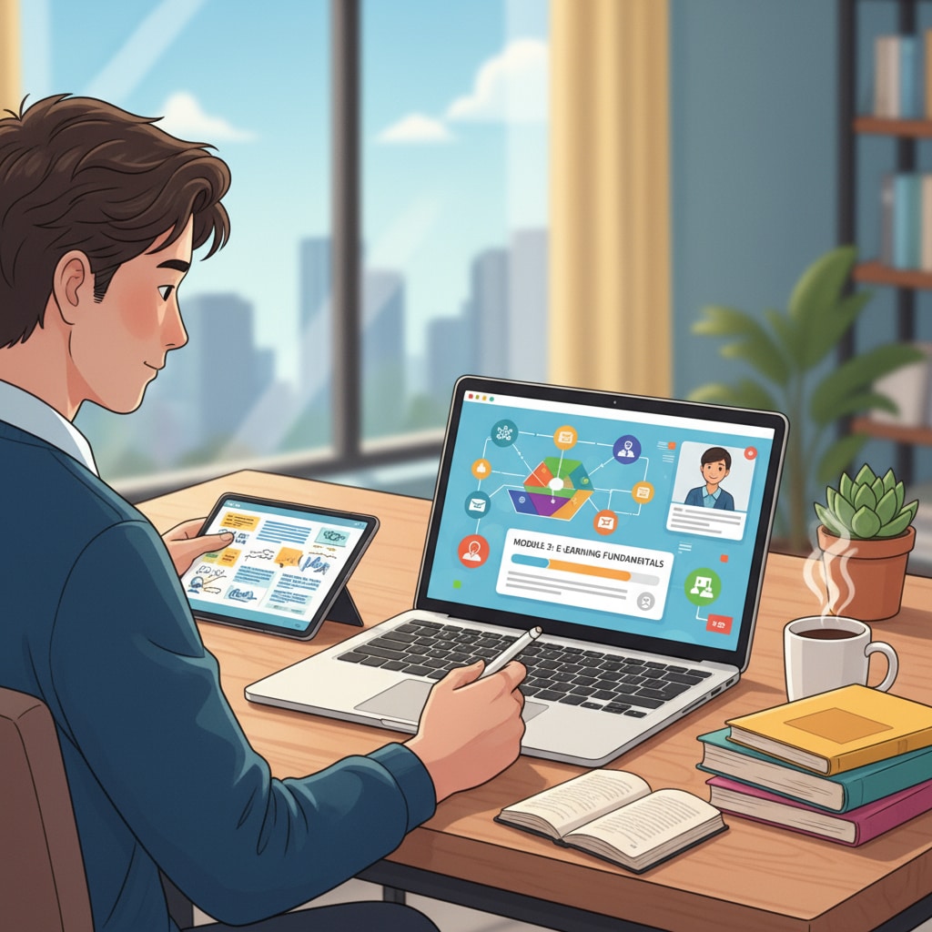 Online learning setup related to education choices, cost comparisons, and career planning