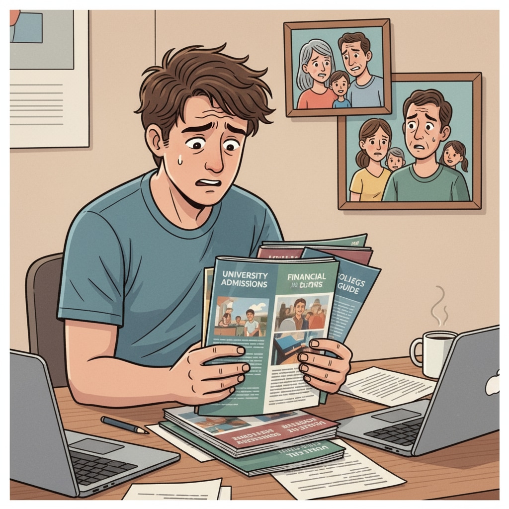 Student under family pressure when making educational choices