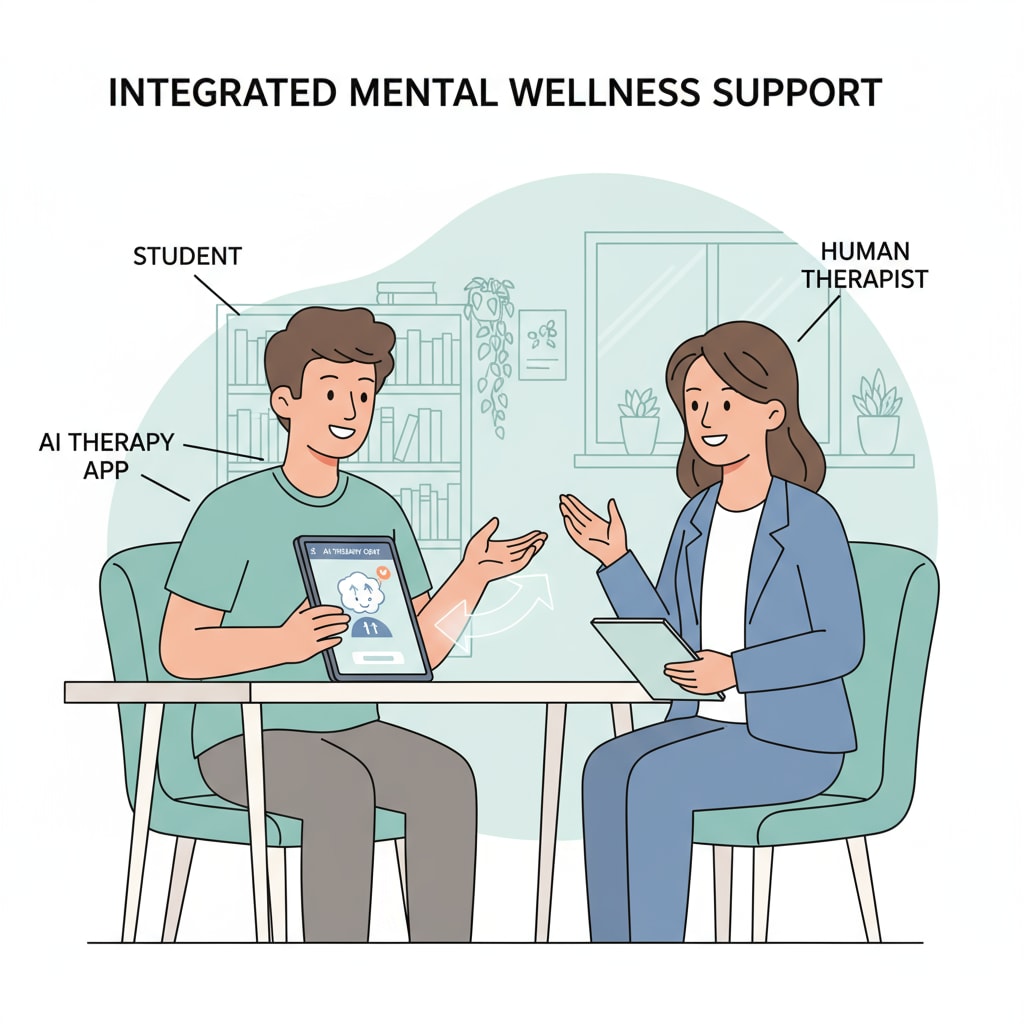 Research investigation of AI therapy and human therapy in educational psychological counseling