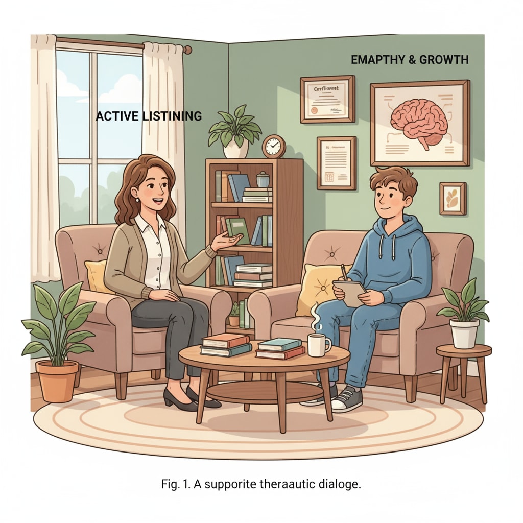 The role of human therapists in educational psychological counseling compared to AI therapy