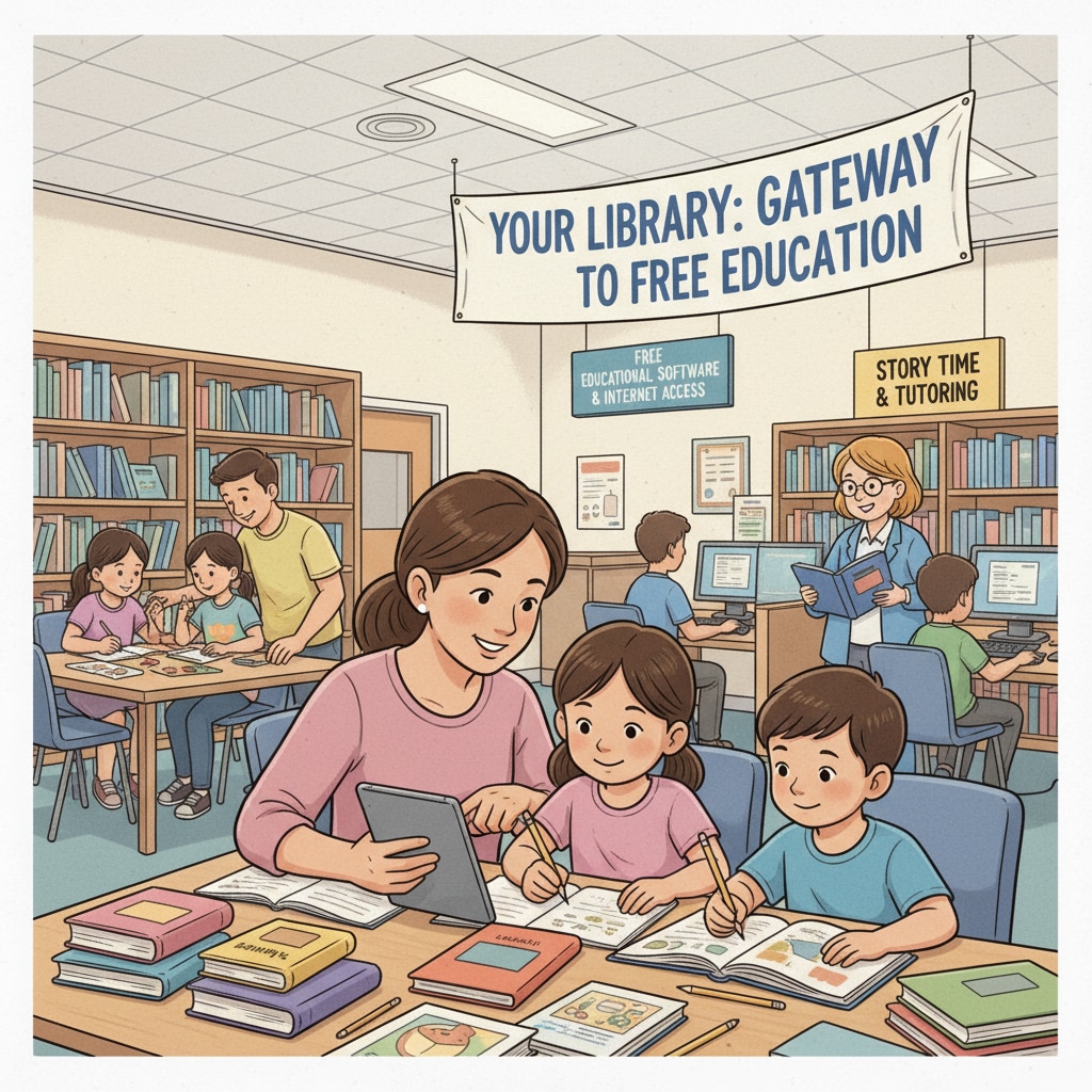Low-income families making use of free educational resources in family education