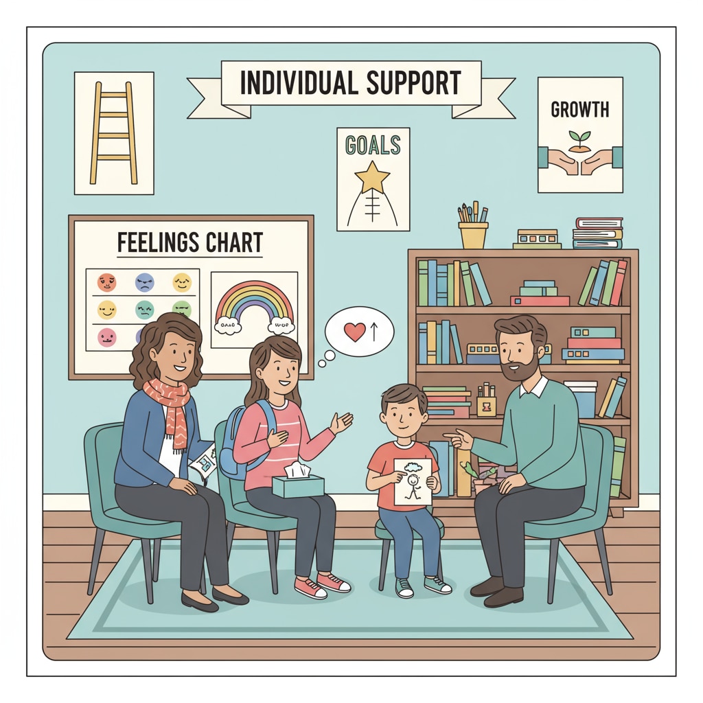 School counselors performing their duties in counseling students within the education system