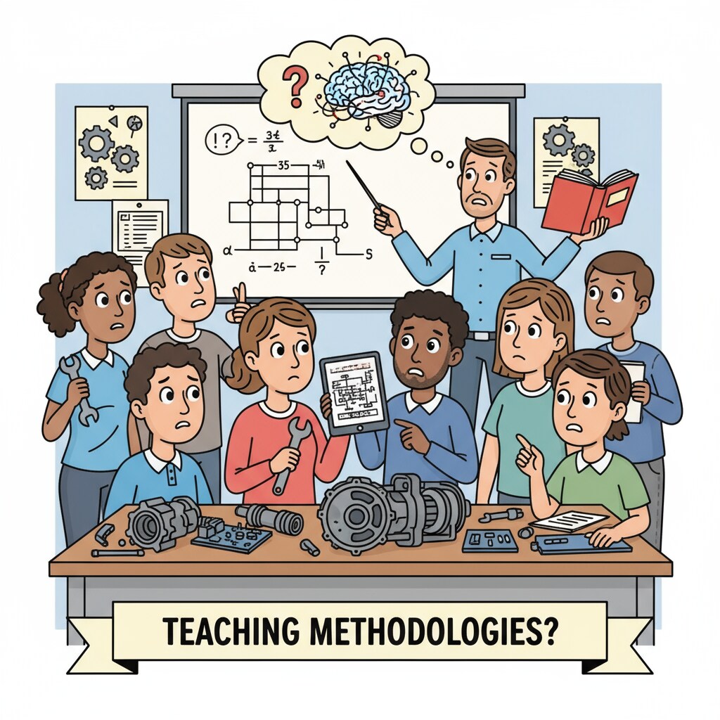 Vocational school students affected by lack of teaching method knowledge