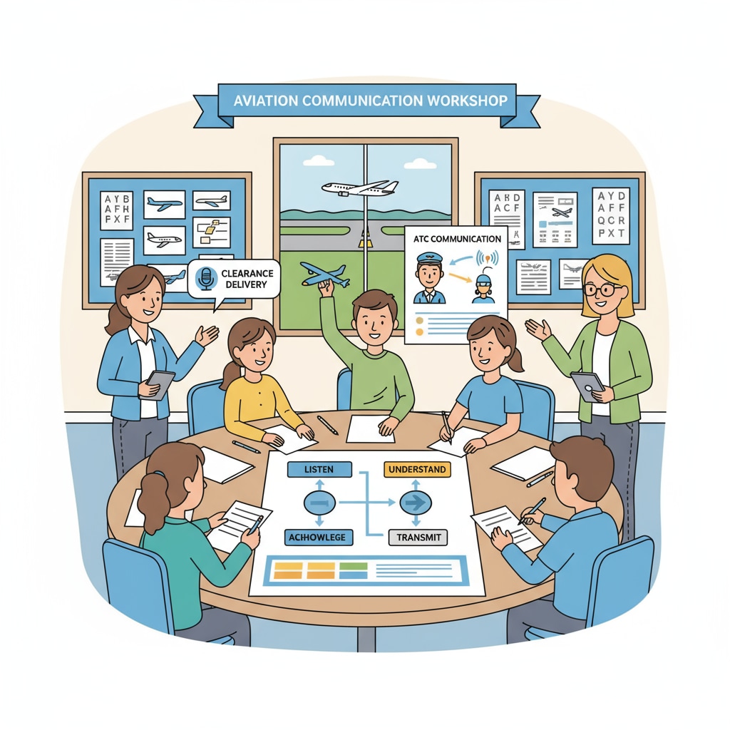 Students developing communication skills for aviation in a classroom setting - Pilot Skills, Communication Abilities, Decision-Making Capacities, and Situational Awareness