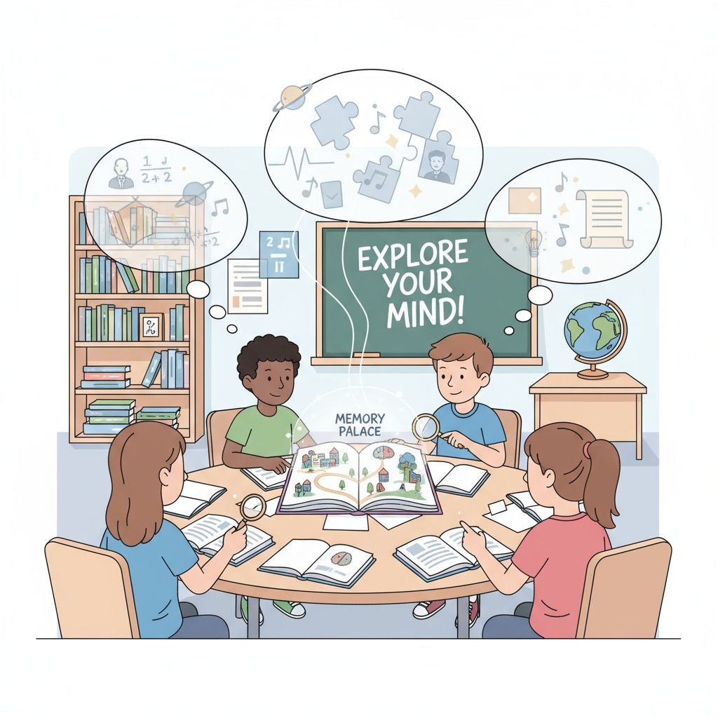 Students exploring memory in K12 education