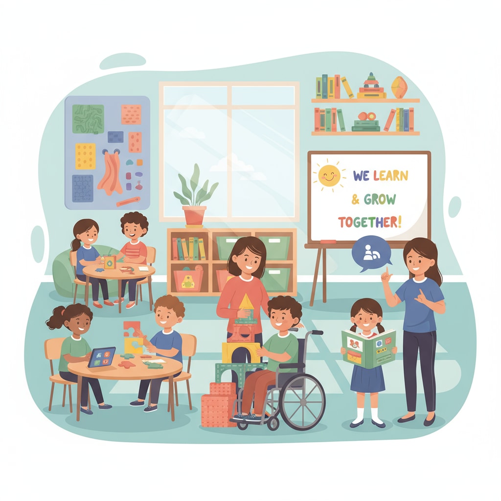 Special needs children in a positive educational setting to overcome school trauma