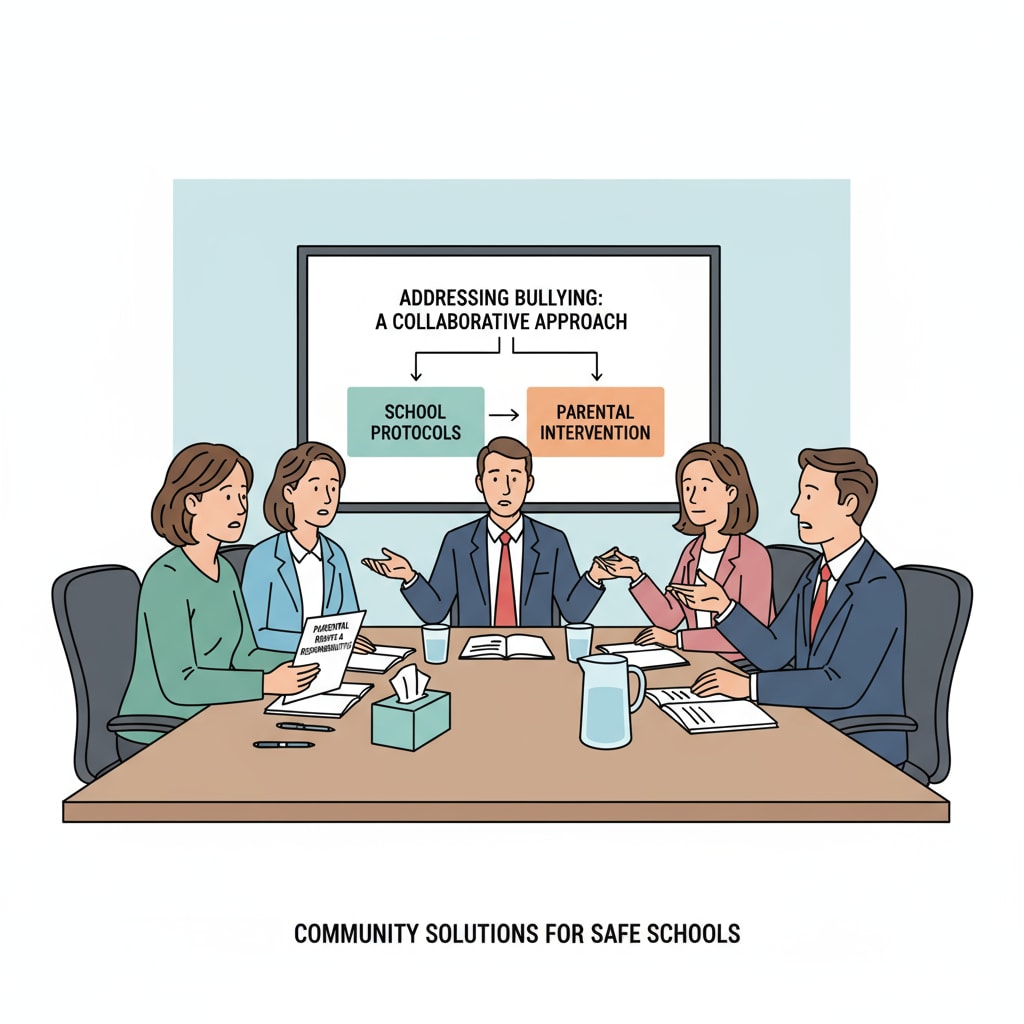 Parental intervention in school bullying when principals are inactive