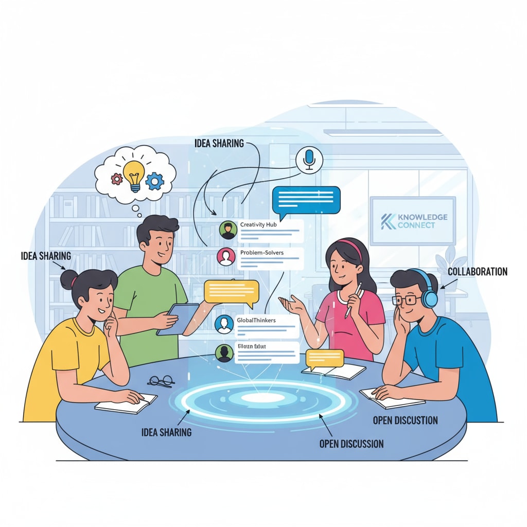 Collaboration on uncensored social media learning platform in K12 education