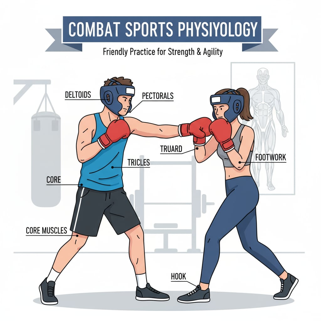 Boxing practice session for K12 students related to college application extracurricular activities