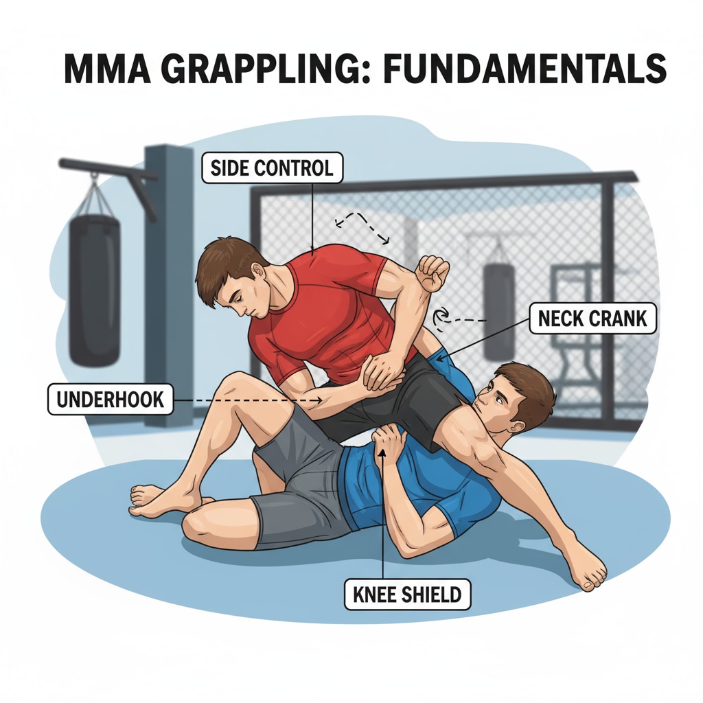 MMA training session for K12 students as part of college application extracurricular activities
