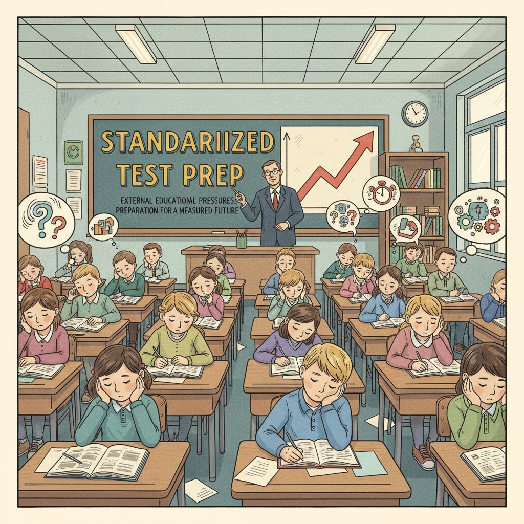 Students bored during study for a test influenced by social pressure and herd mentality in education