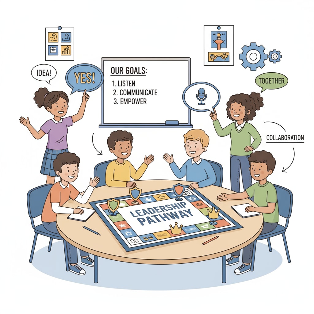 K12 students engaged in leadership activity related to IQ, leadership, and research literature