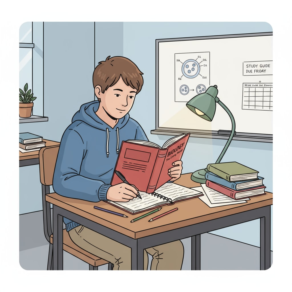 Individual learning in a study environment