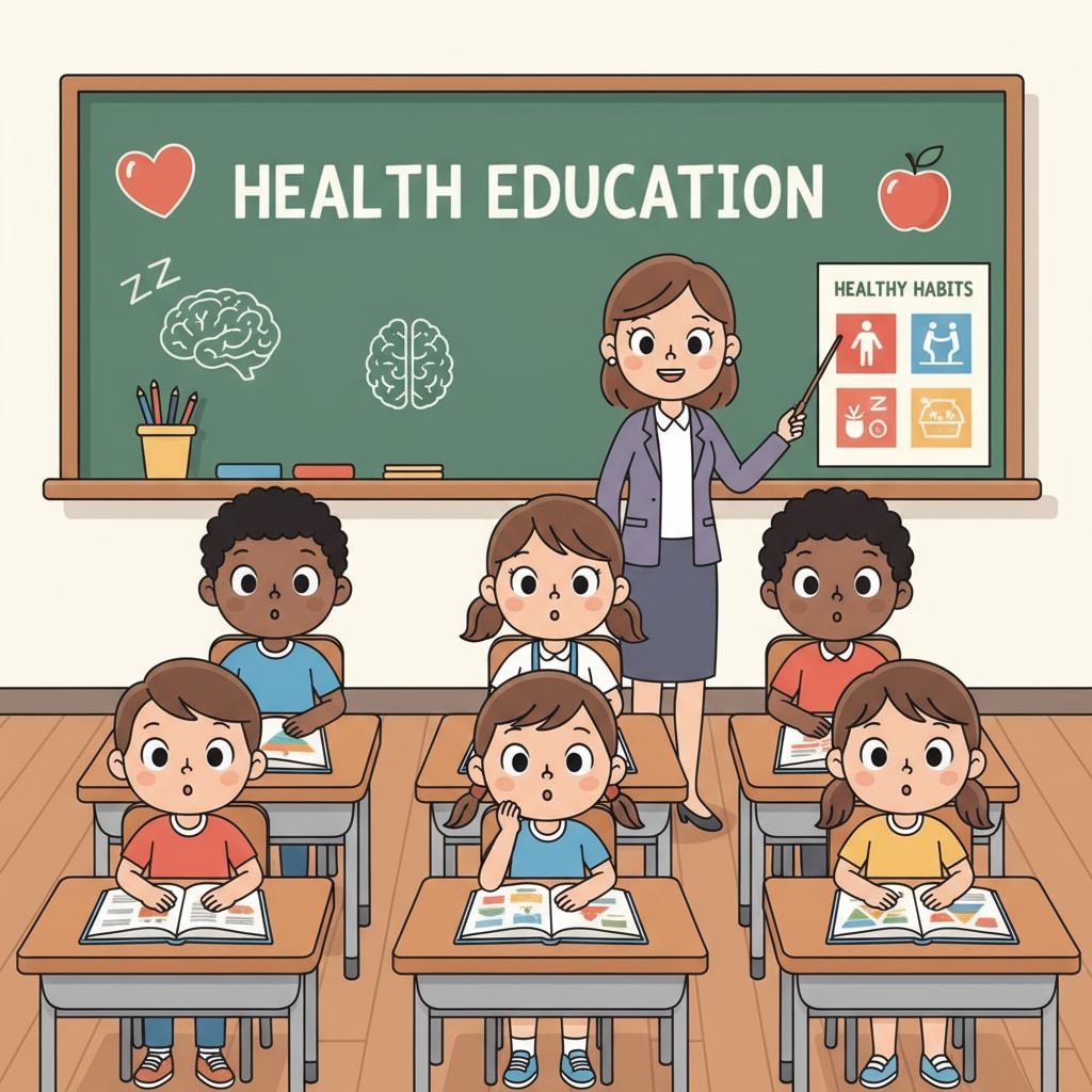 Students waiting for sex education in school, related to sex education, school education, and adolescent health