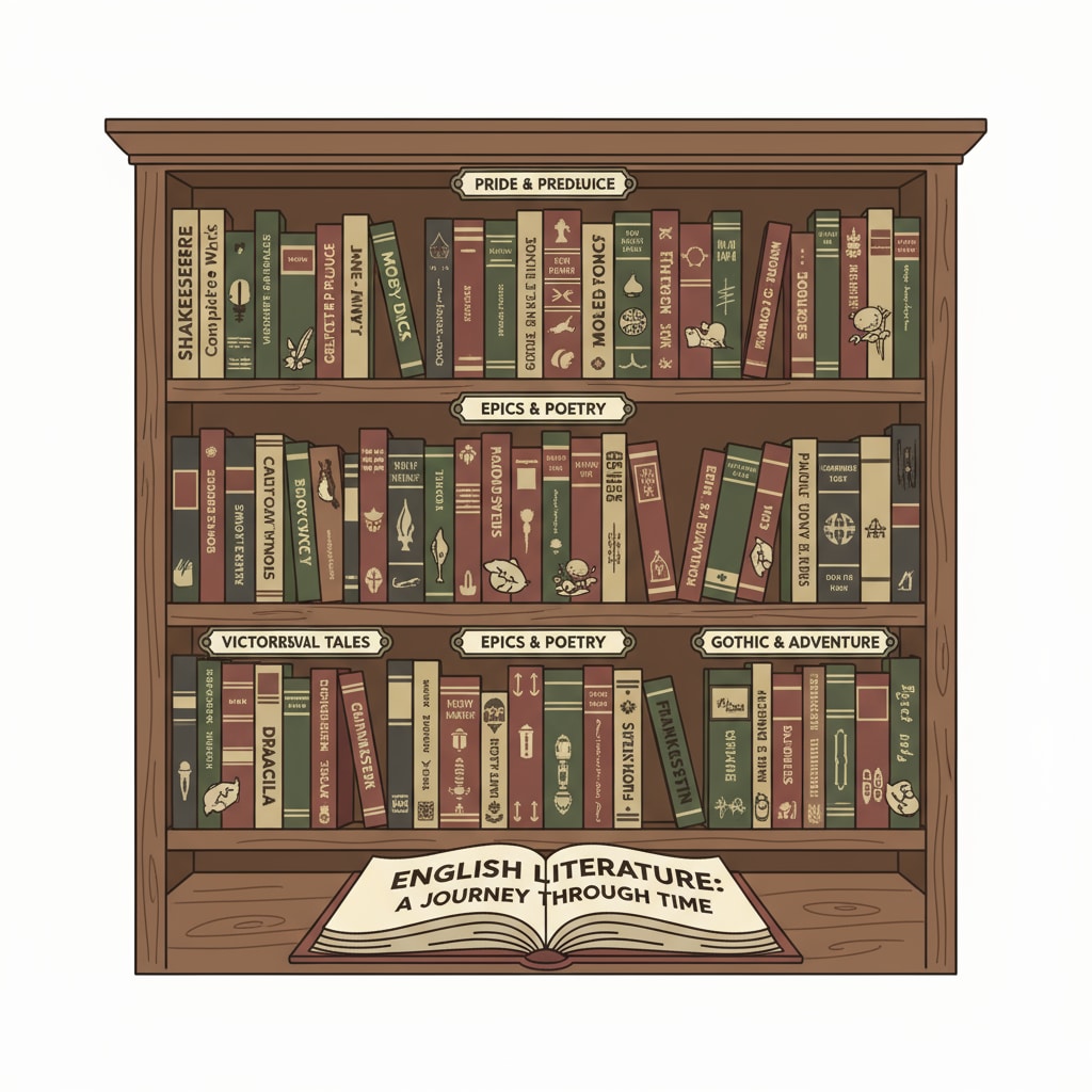 Classic English literature books as a source of study and potential stress for master's students