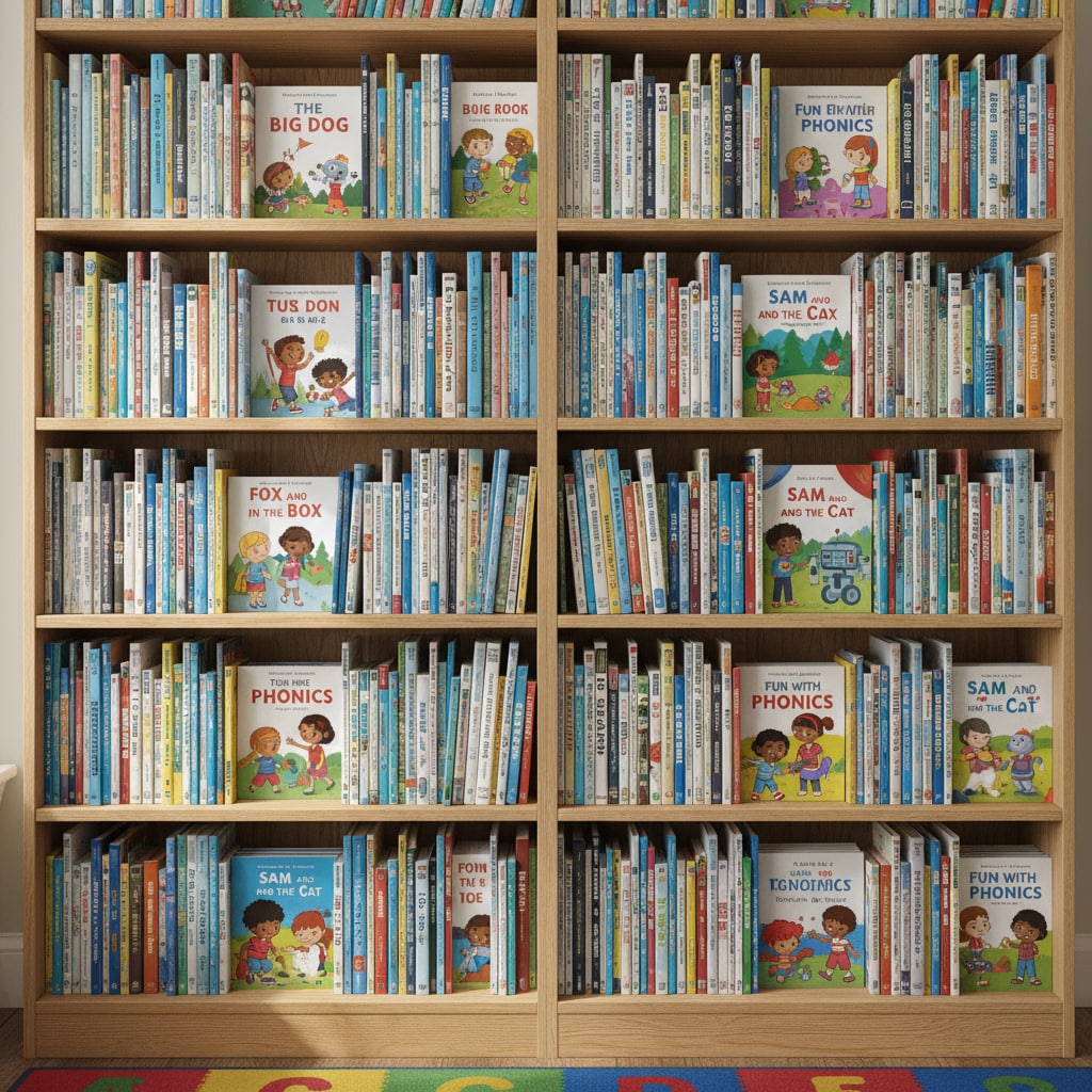 Decodable reading materials for K12 students in an educational context involving AI tools