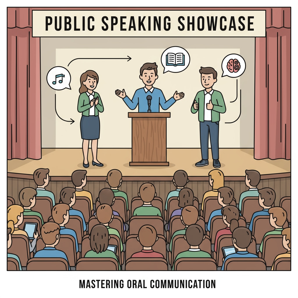 Students practicing communication skills, an important aspect of pilot skills
