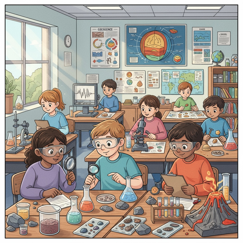 Geophysics education in K12 classroom, related to employment dilemmas and second master's degrees