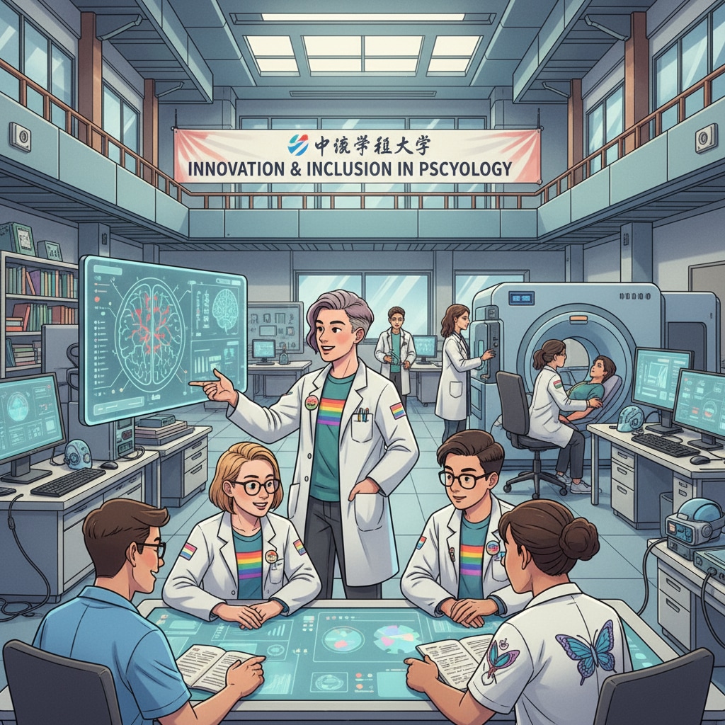 Research facilities for transgender students studying psychology in Asia