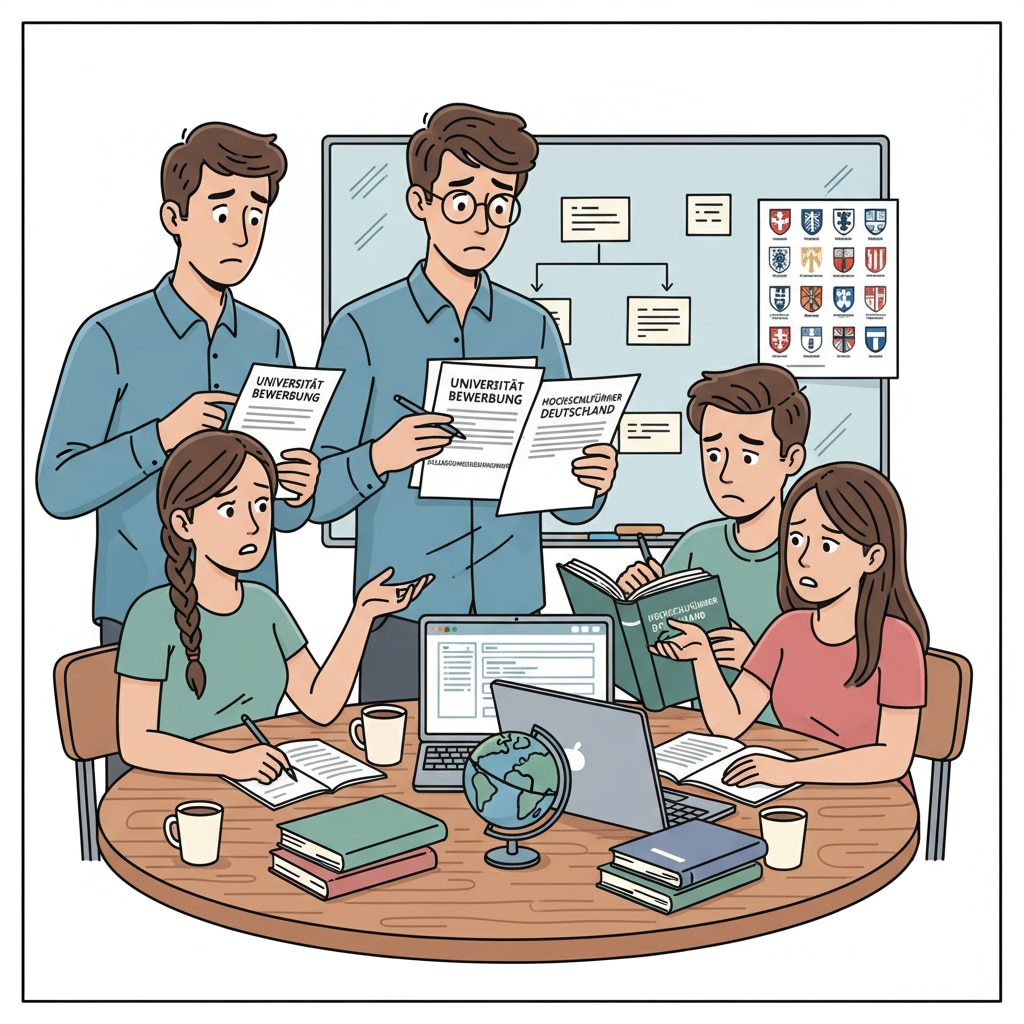 German students facing difficulties in university applications due to predicted grade regulations for Oxford University.