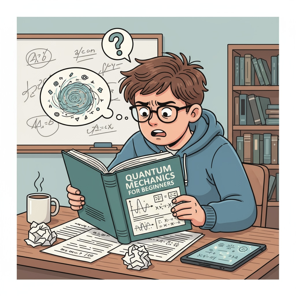 A K12 student struggling with understanding due to inadequate preparation