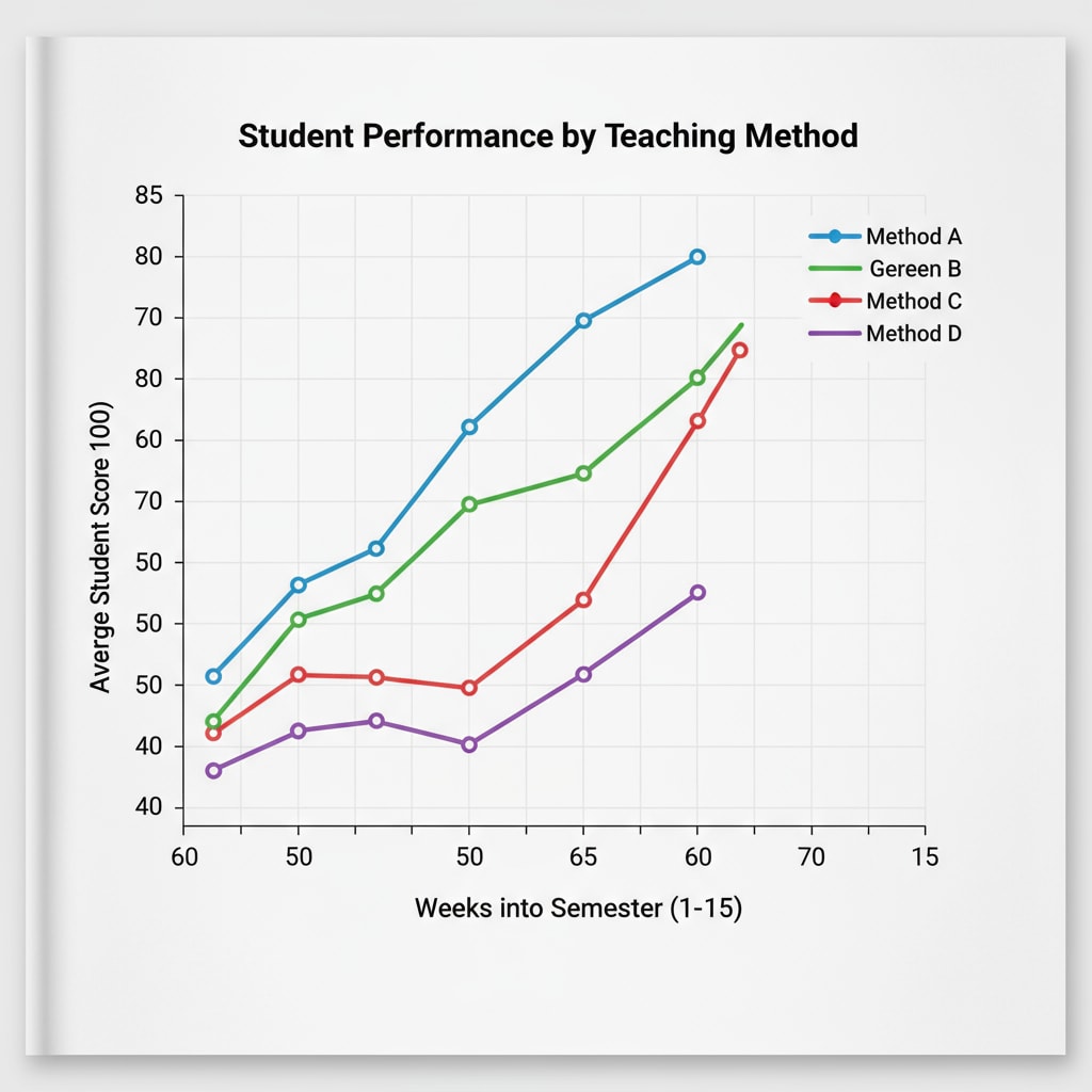Student performance data used to evaluate teaching methods in K12 education