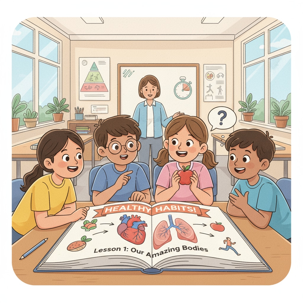 Students in a classroom waiting for sex education related to school education and adolescent health