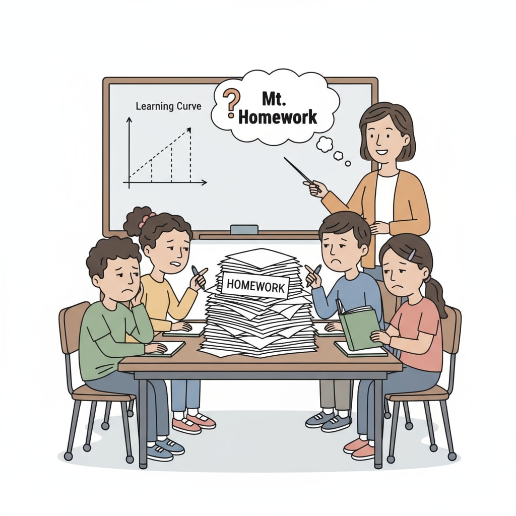 Students showing lack of interest in traditional homework, related to homework, student autonomy, and self-motivation