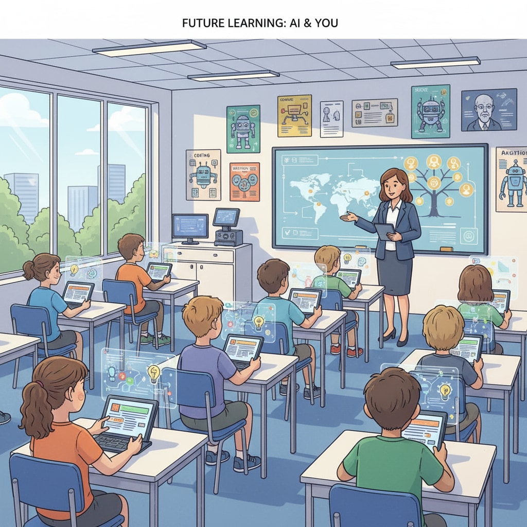 AI-generated decodable reading materials being used by students in a classroom