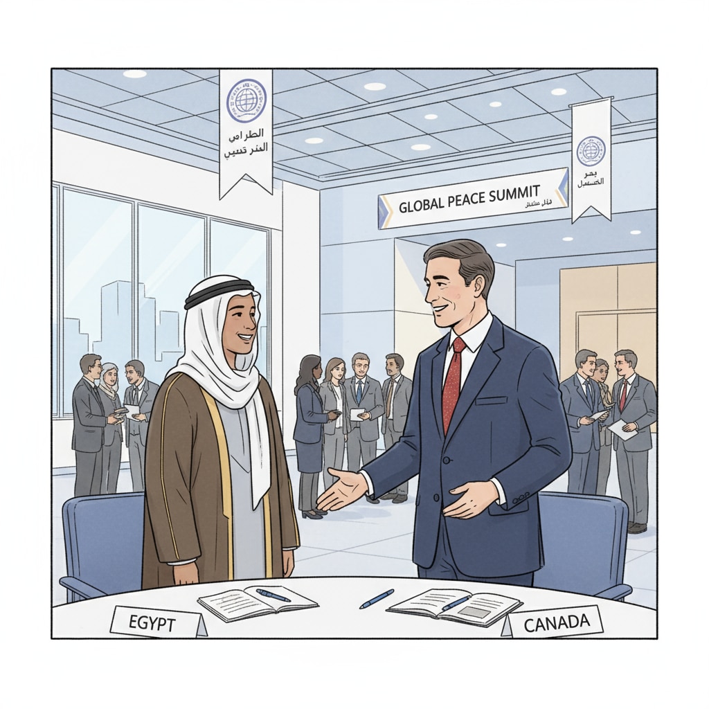 A Middle Eastern person having a conversation at the T4 World School Summit highlighting cultural aspects of donor relations