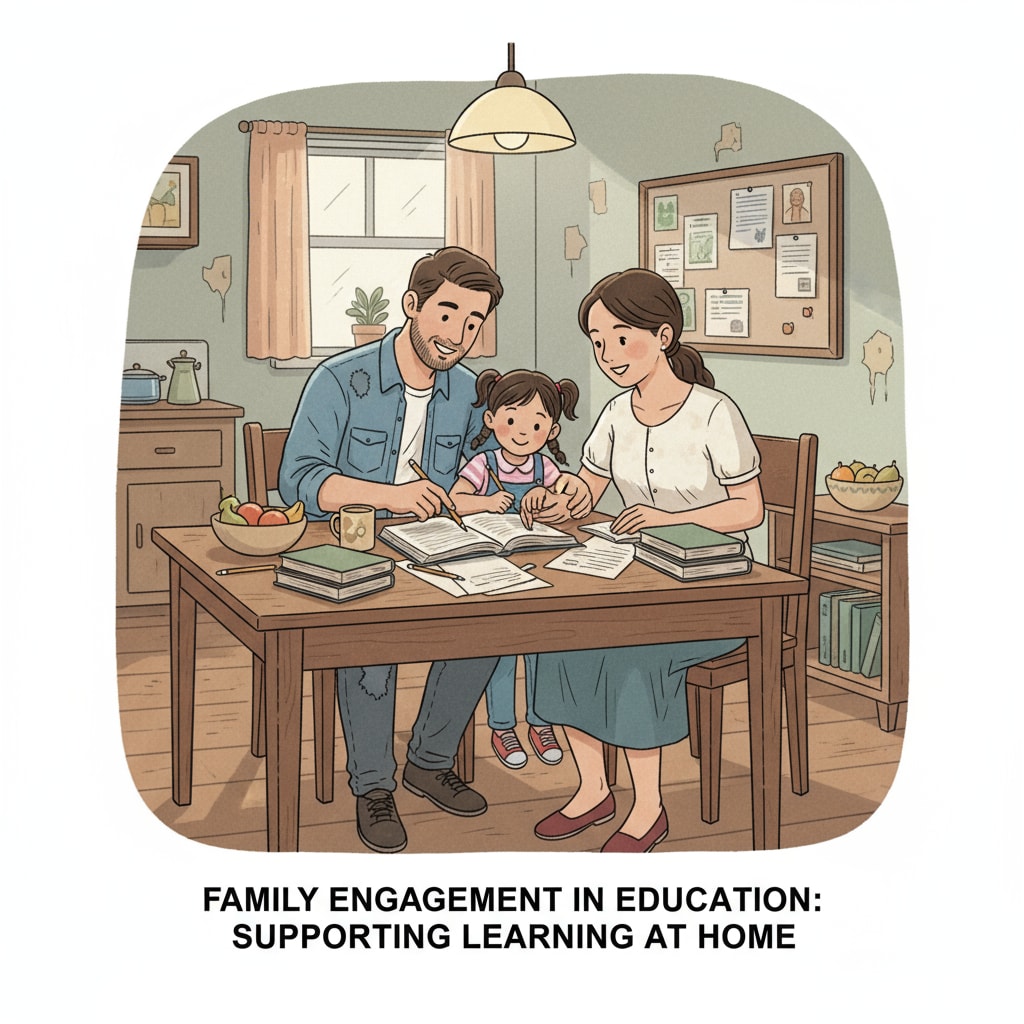 Parent involvement in education of low-income family