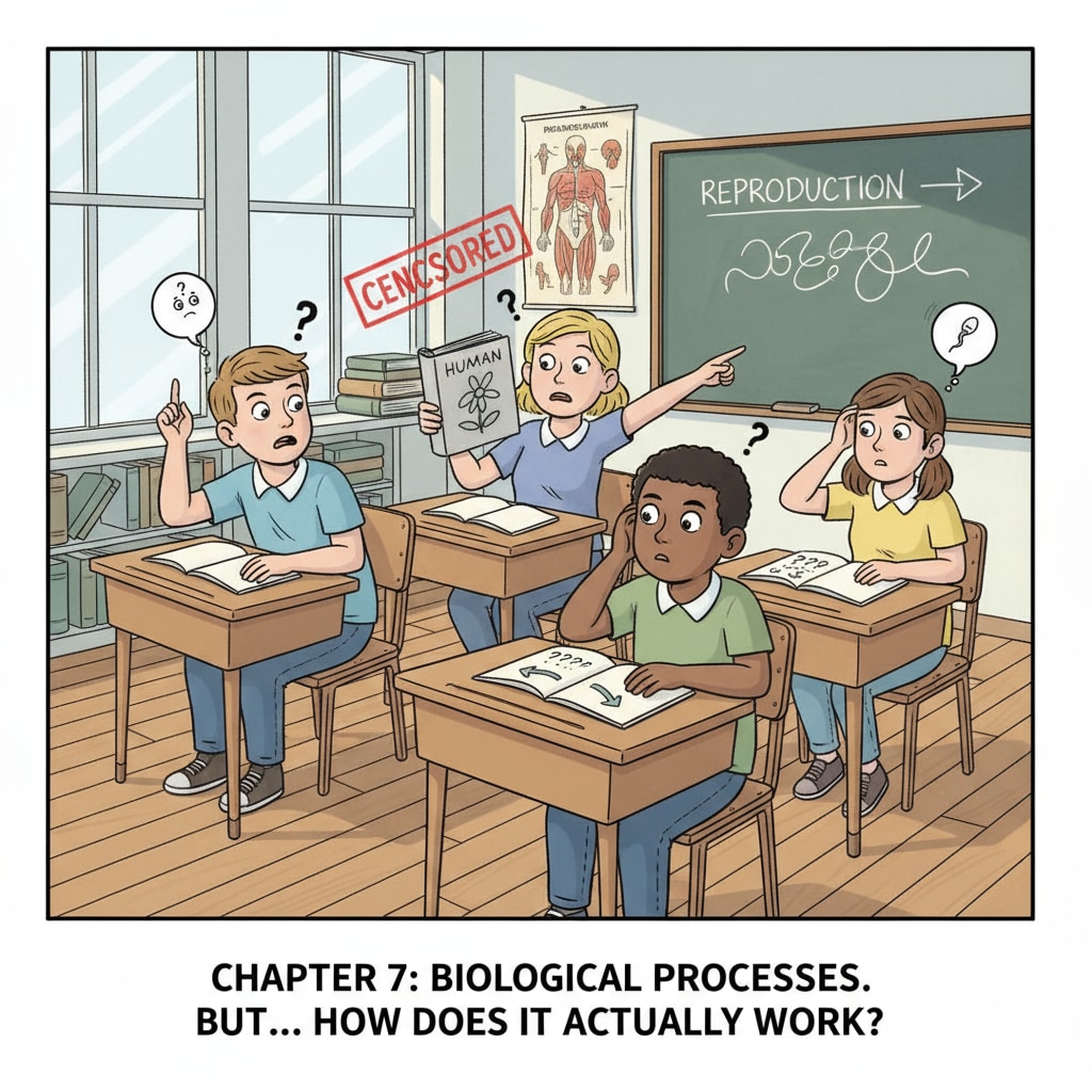 Students confused due to lack of sex education in school