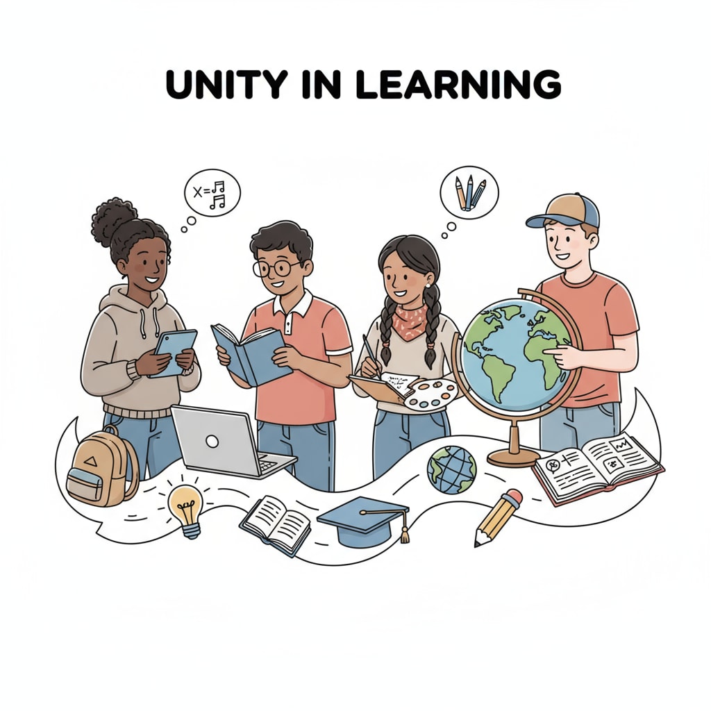 Diverse students showing the impact of social differentiation on value systems.