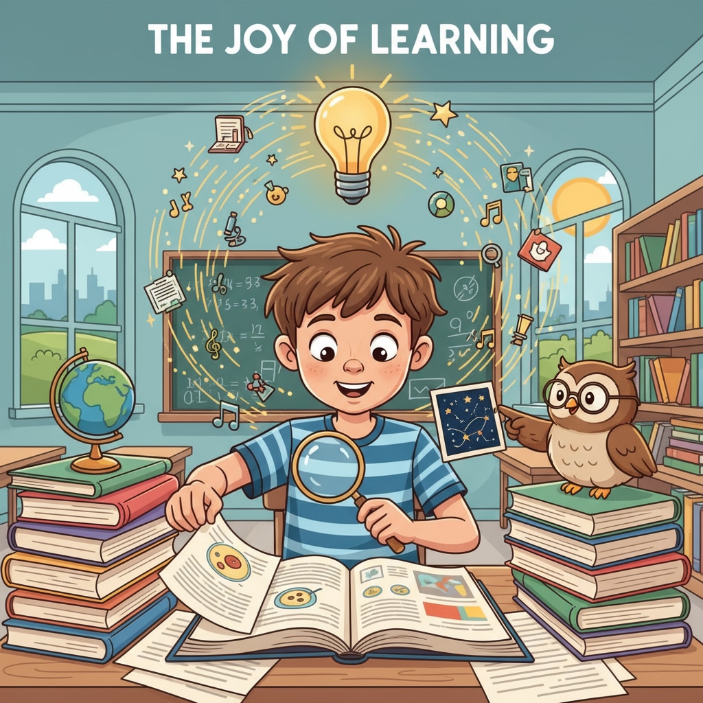 A student demonstrating enhanced learning ability