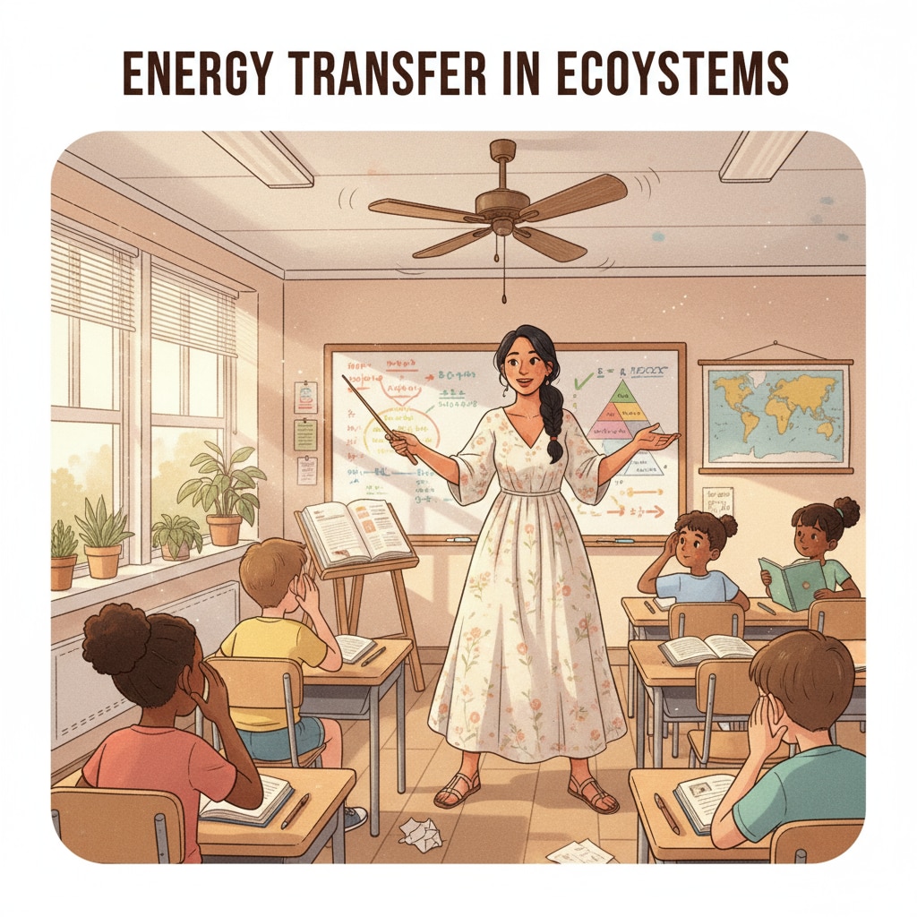 Female teacher in a hot classroom wearing a flowy maxi dress