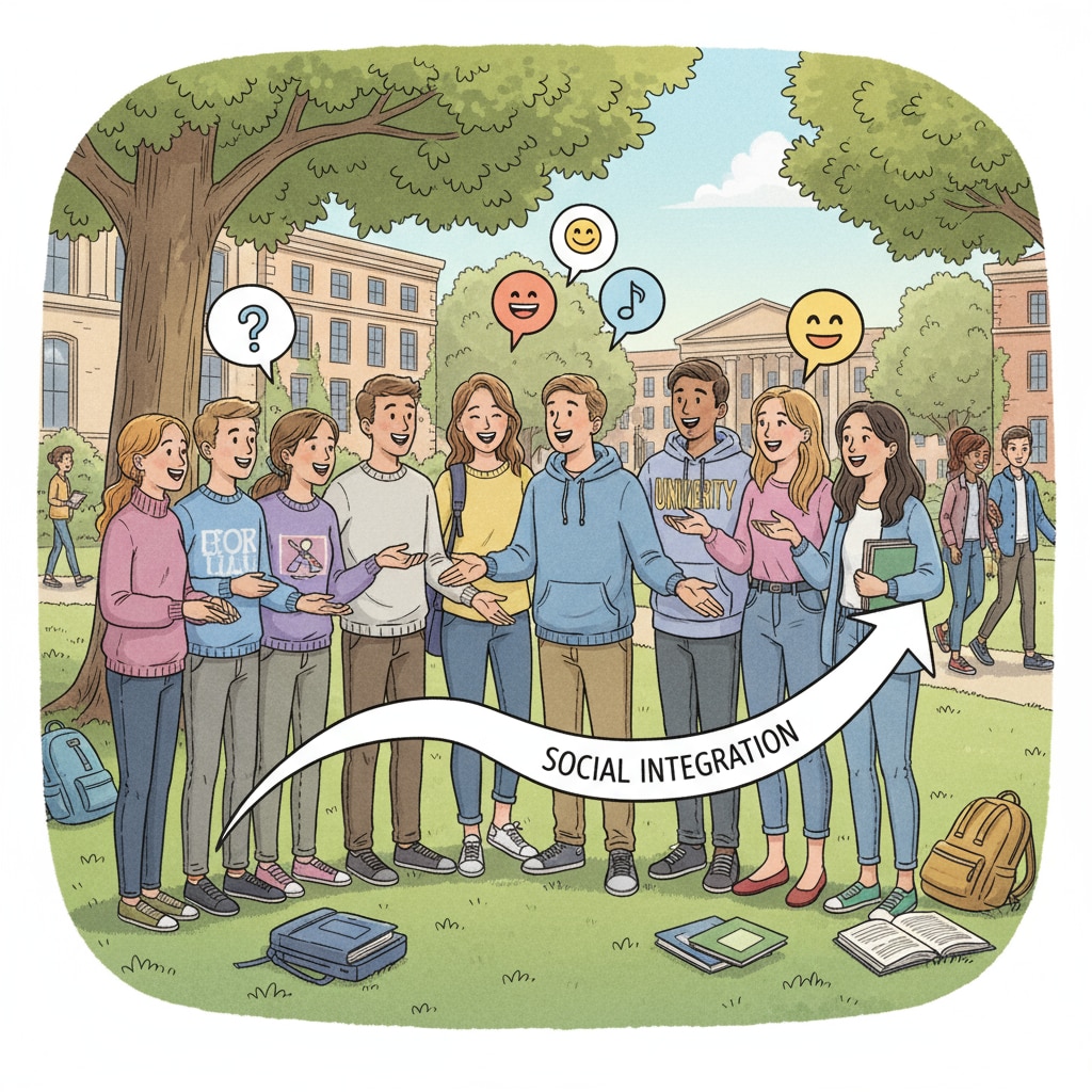 Home-schooled students integrating socially in a university environment
