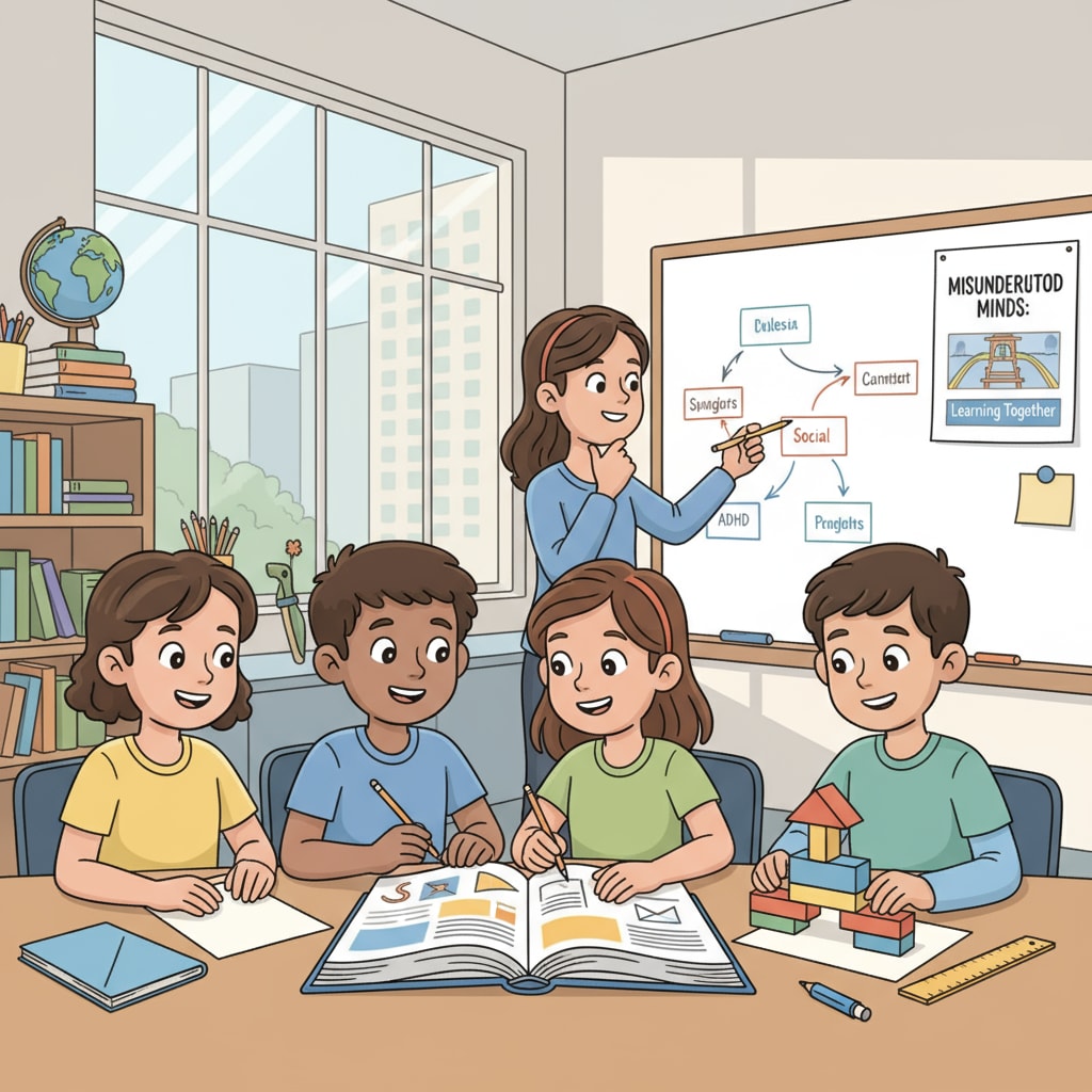 Students with learning difficulties from the PBS series 